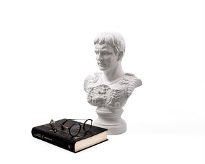 Plaster Bust of a Roman Emperor Julius Caesar - Atelier Article