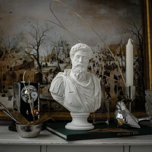 Plaster Bust of Marcus Aurelius Antoninus - Atelier Article