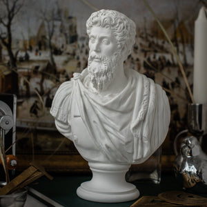 Plaster Bust of Marcus Aurelius Antoninus - Atelier Article