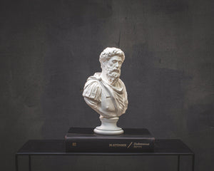 Plaster Bust of Marcus Aurelius Antoninus - Atelier Article