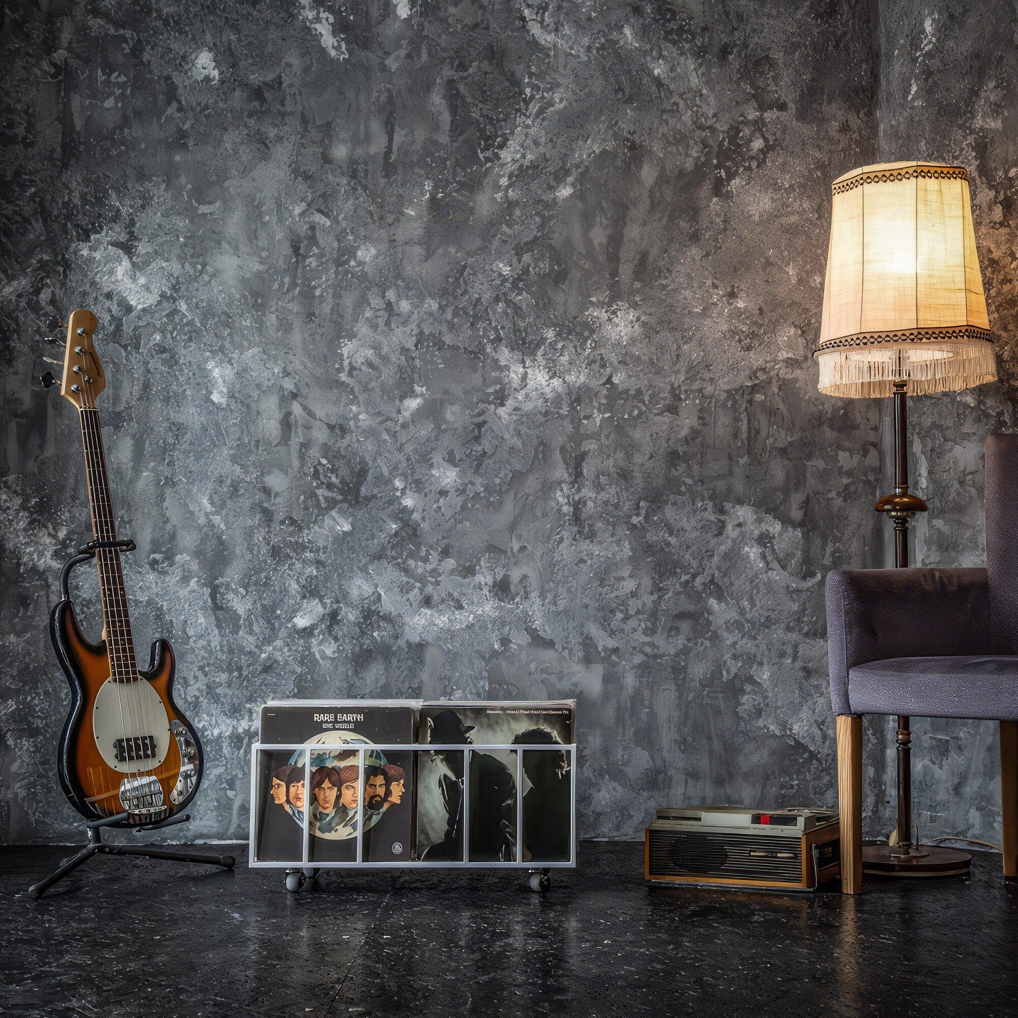 Premium Quality Wide Vinyl Record Crate "Twins." - Atelier Article