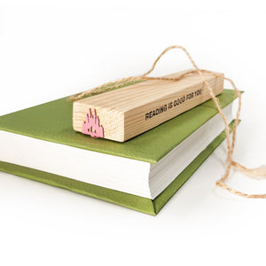 Princess Castle Pink Metal Bookmark – Fantasy Page Marker for Girls - Atelier Article