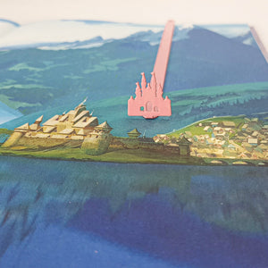 Princess Castle Pink Metal Bookmark – Fantasy Page Marker for Girls - Atelier Article