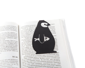 “Royal Tales, Perfect Catch: Penguin Bookmark” - Atelier Article