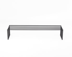 Skinny Black Metal Shoe Rack - Atelier Article
