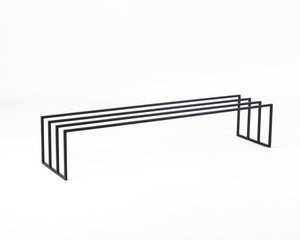 Skinny Black Metal Shoe Rack - Atelier Article