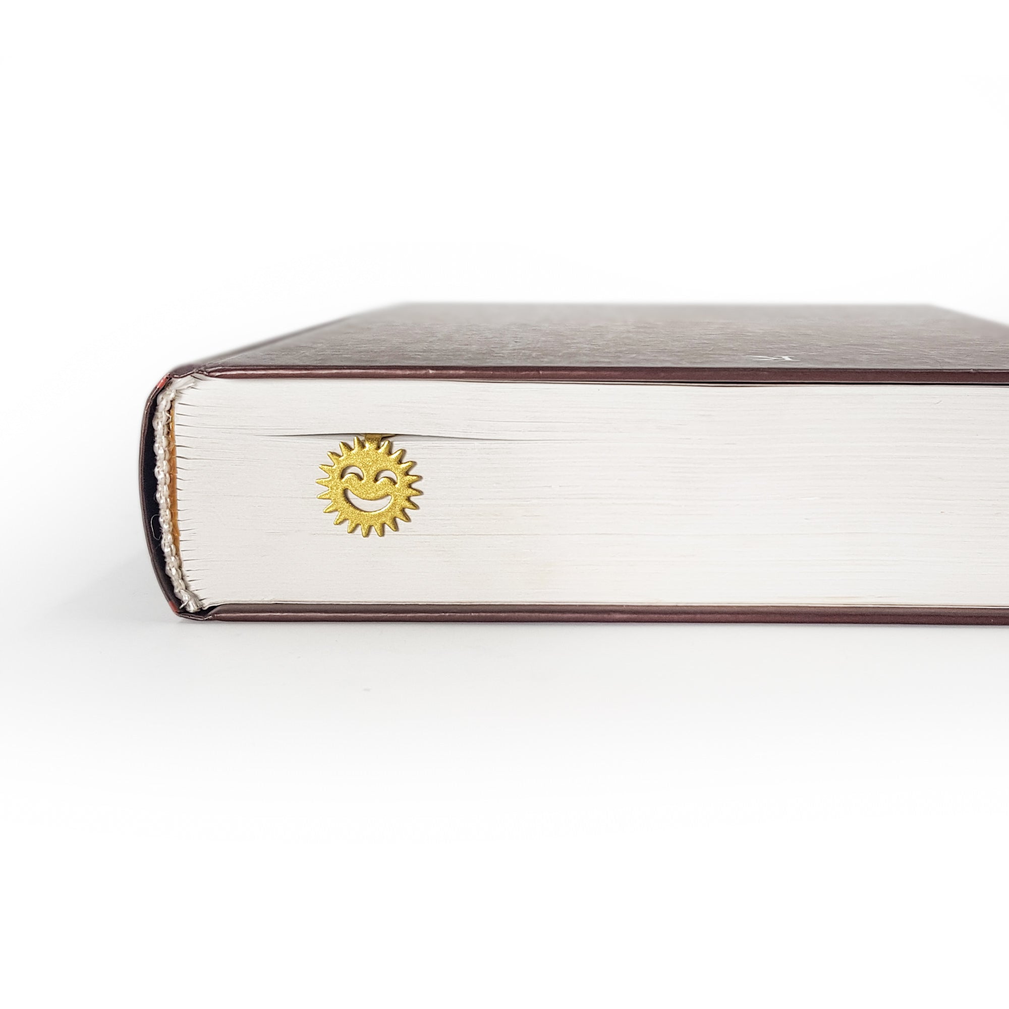 Smiling Sun Metal Bookmark – A Little Sunshine Between the Pages - Atelier Article