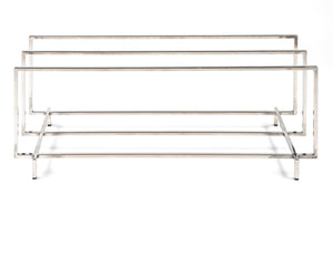 Stylish and Functional Stainless Steel Shoe Rack for Entryway Organization - Atelier Article