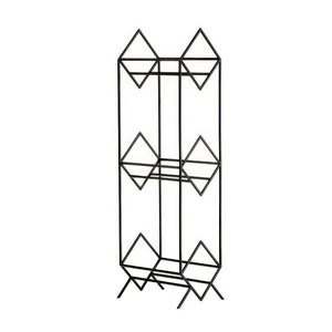 Premium Quality Hand-Welded Three Tier Metal Stand for Vinyl Records "3Romb" - Atelier Article