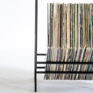 Premium Quality Hand-Welded Three Tier Metal Stand for Vinyl Records "3Romb" - Atelier Article