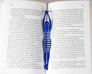 Unique Bookmark "Diving Girl". - Atelier Article