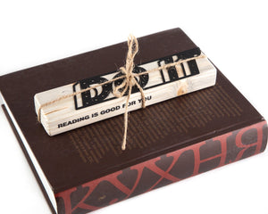DO IT Unique Bookmark - Small Encouraging Gift for Avid Readers, GTD Fans, and Perfect Stocking Filler - Atelier Article