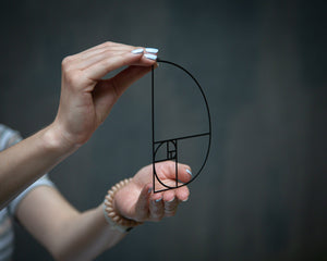 Golden Ratio Unique Novelty Bookmark - Perfect for Design Enthusiasts and Avid Readers - Atelier Article