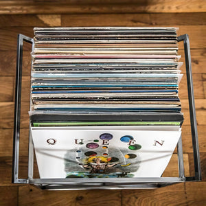 Premium Quality Hand-welded Vinyl Record Crate With Handles. - Atelier Article