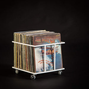 Premium Quality Hand-welded LP Record Crate "II". - Atelier Article