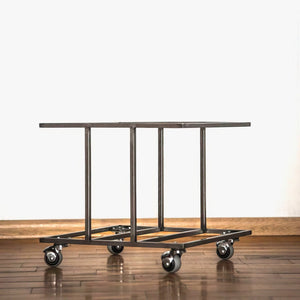 Premium Quality Hand-welded LP Record Crate "II". - Atelier Article