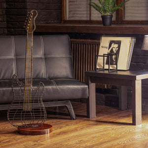 Premium Quality Hand-Welded Vinyl Record Triple Desktop Rack. - Atelier Article