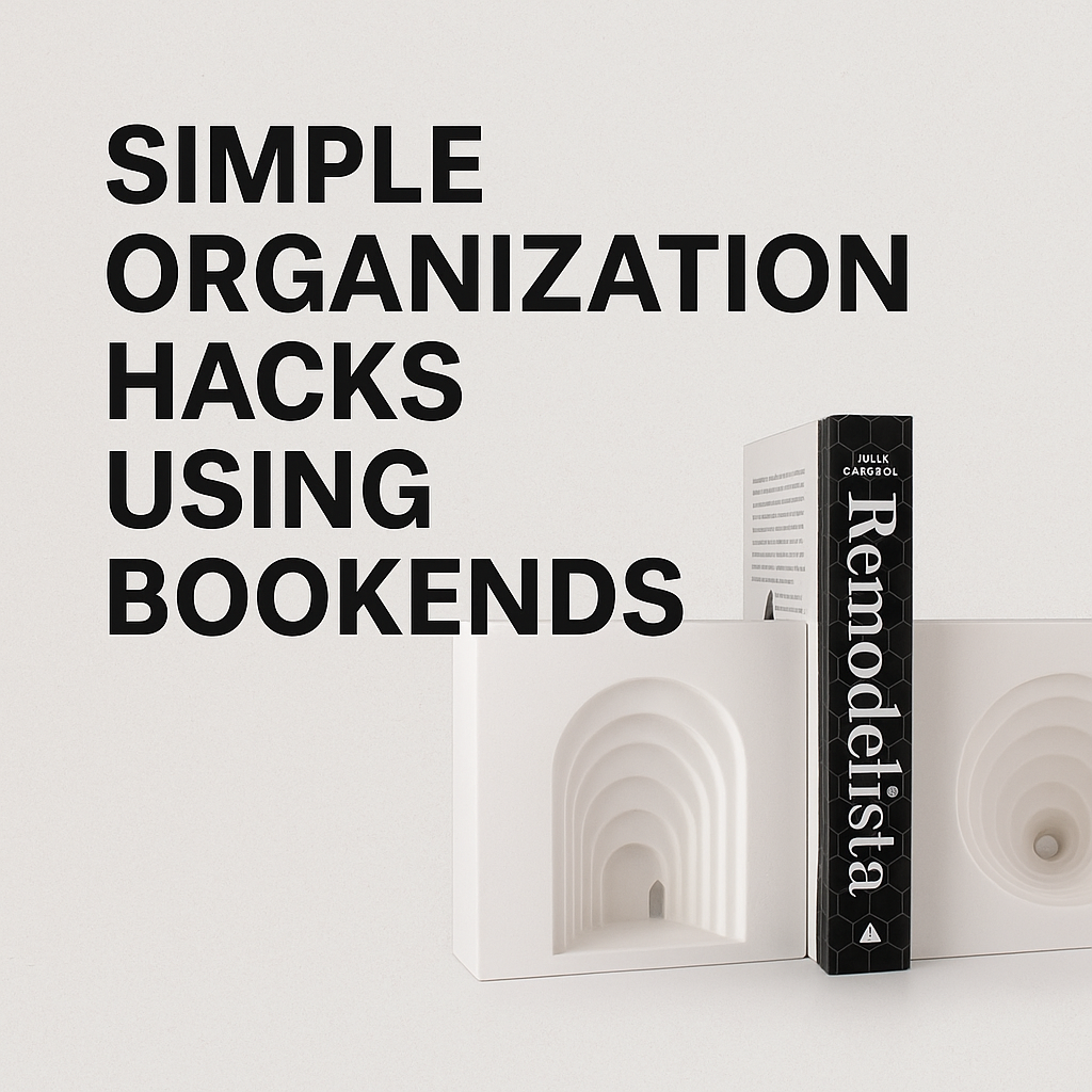 Simple Organization Hacks Using Bookends
