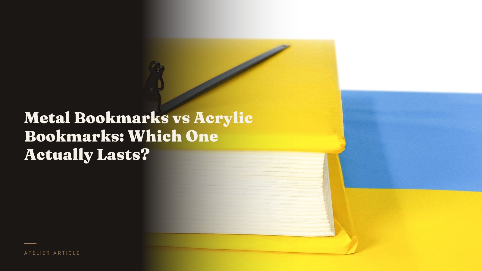 Metal Bookmarks vs Acrylic Bookmarks: Which One Actually Lasts? — Ukranian Rooster from Borodyanka Metal Bookmark – Laser Cut Steel Page Marker