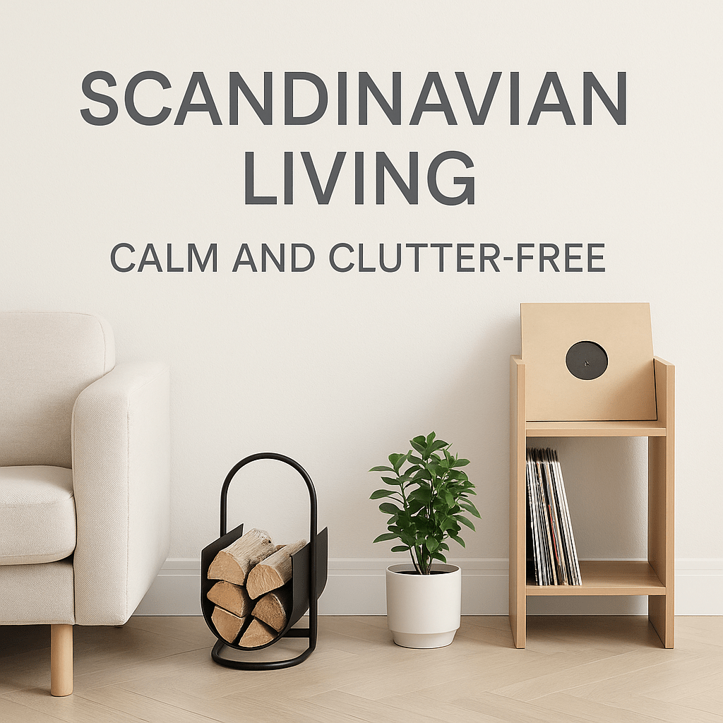 Scandinavian Living: Calm and Clutter-Free - Atelier Article