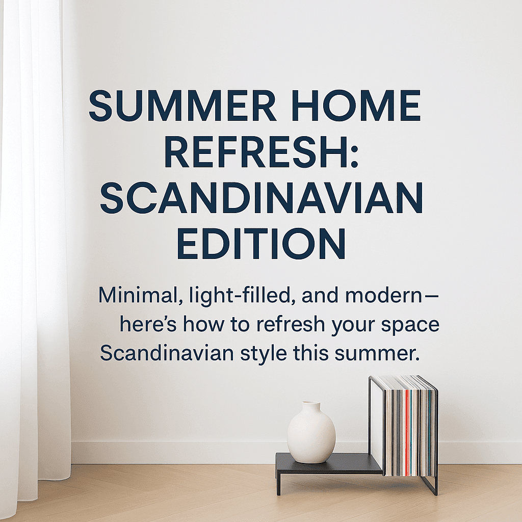 Summer Home Refresh: Scandinavian Edition - Atelier Article