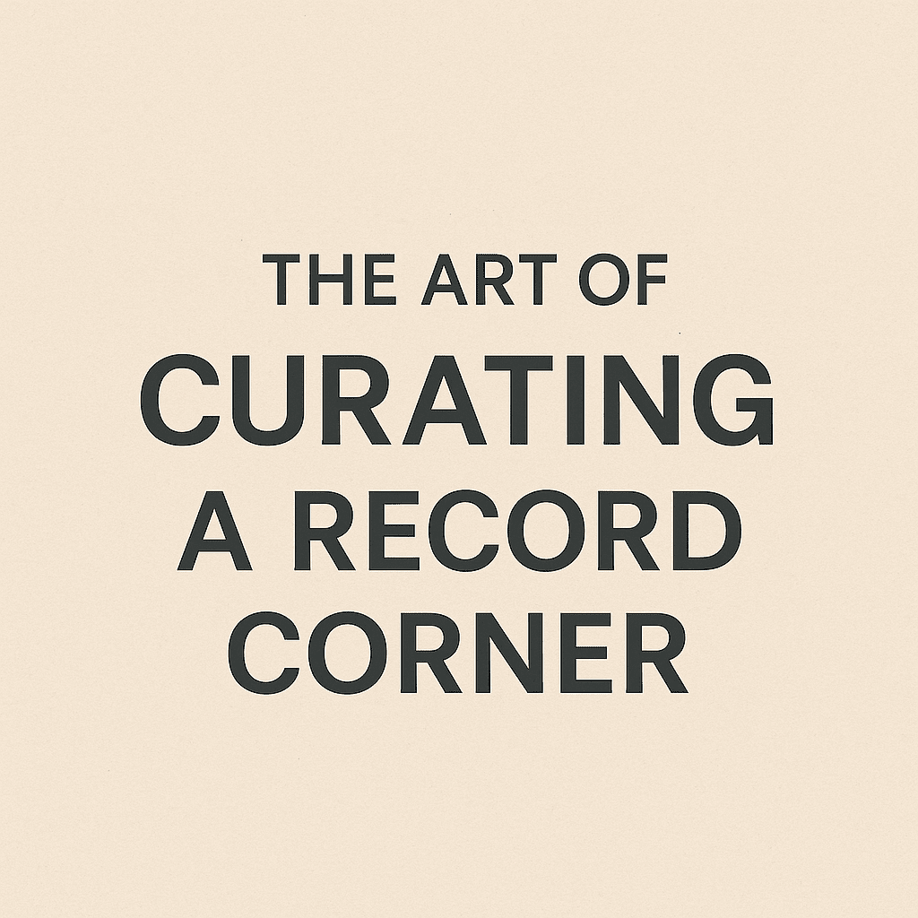 The Art of Curating a Record Corner - Atelier Article