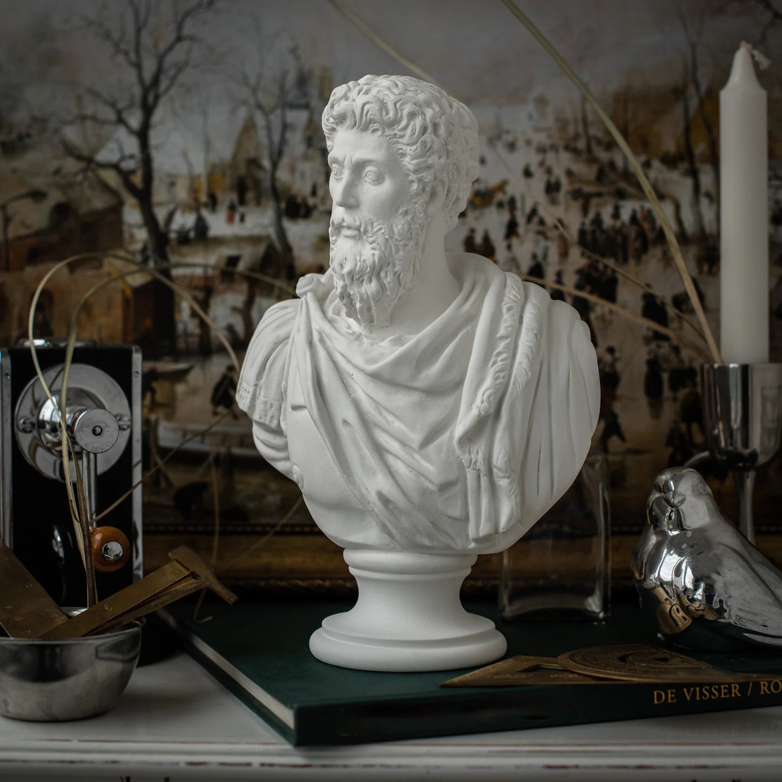 Unique Natural Plaster Busts and Statues for Your Stylish Home - Atelier Article