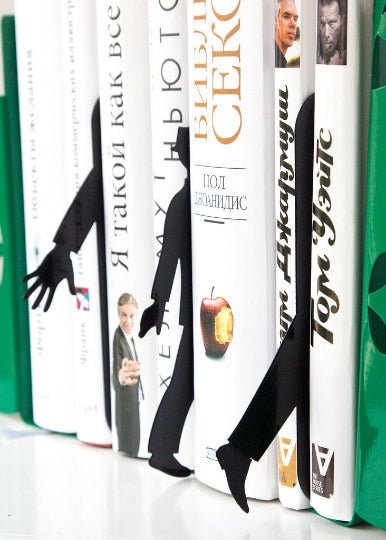 Book Dividers, Unique Bookmarks SET of 3 "Mystery, No Gun" - Atelier Article