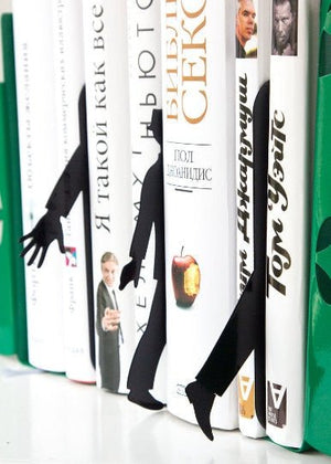 Book Dividers, Unique Bookmarks SET of 3 "Mystery, No Gun" - Atelier Article
