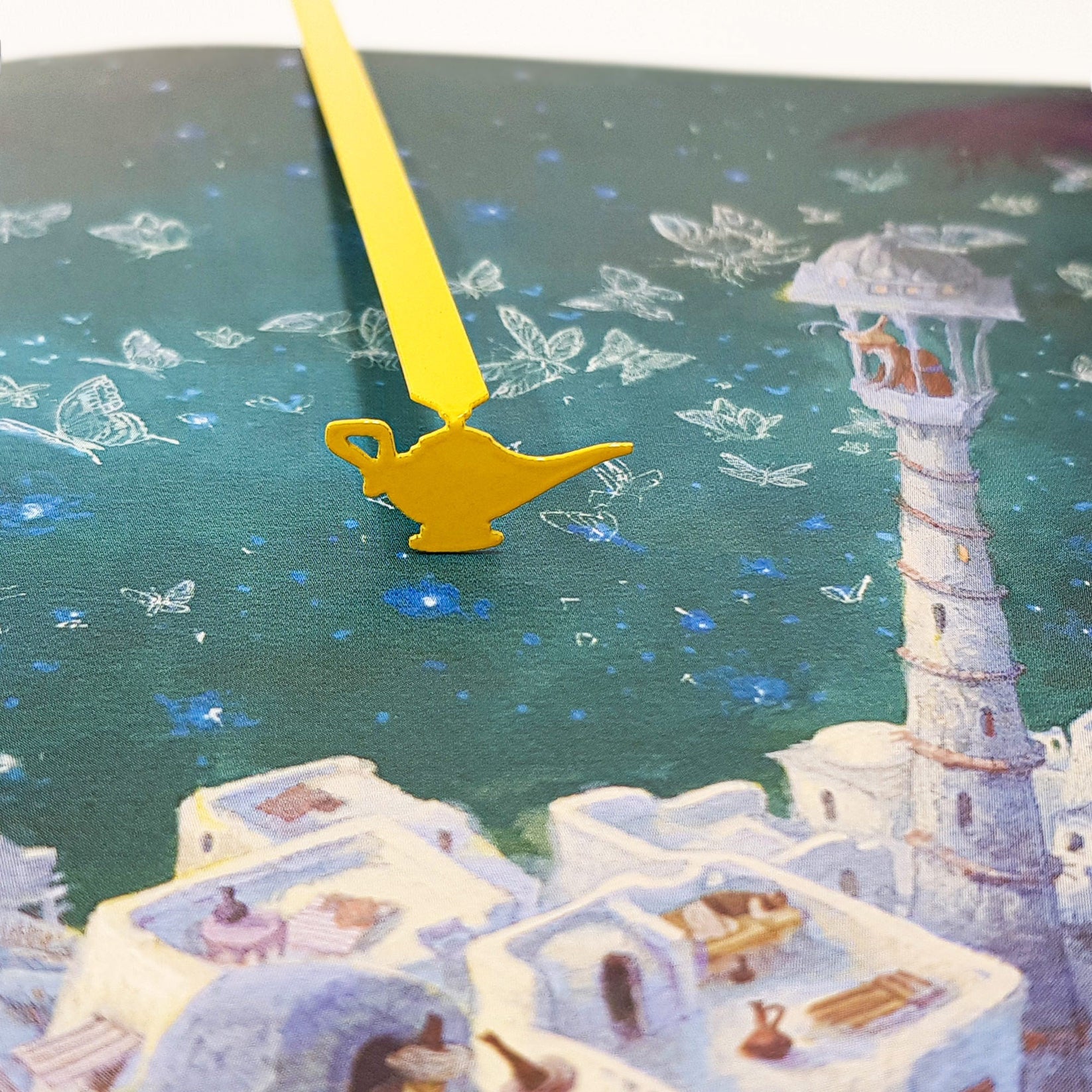 Bookmark "Arabian Nights - Aladdin's Lamp". - Atelier Article