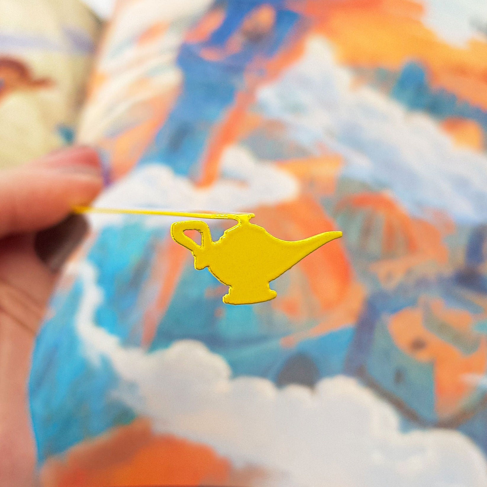 Bookmark "Arabian Nights - Aladdin's Lamp". - Atelier Article
