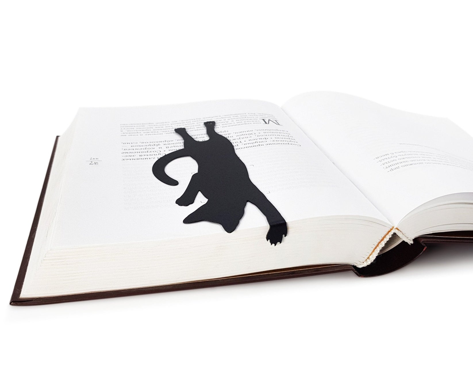 Cat Got Stuck Bookmark - Whimsical and Playful Design for Avid Readers and Cat Lovers - Atelier Article