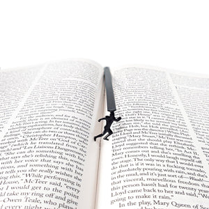 Football Player Bookmark - Small Bookish Gift for Football-Loving Avid Readers and Bookworms - Atelier Article