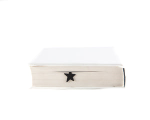 Half Moon and the Star Bookmark - Celestial and Elegant Design for Avid Readers and Dreamers - Atelier Article