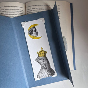 Bookmark "Pigeon Queen and The Moon". - Atelier Article
