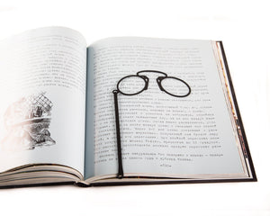 Bookmark "Pince - Nez Eyeglasses". - Atelier Article