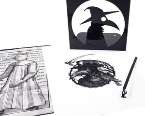 Bookmark "Plaque Death Doctor". - Atelier Article