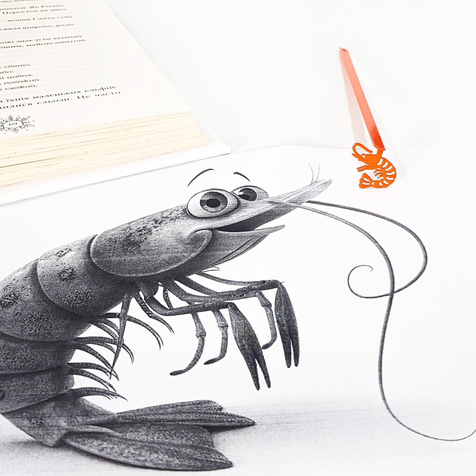 Bookmark Shrimp - Atelier Article