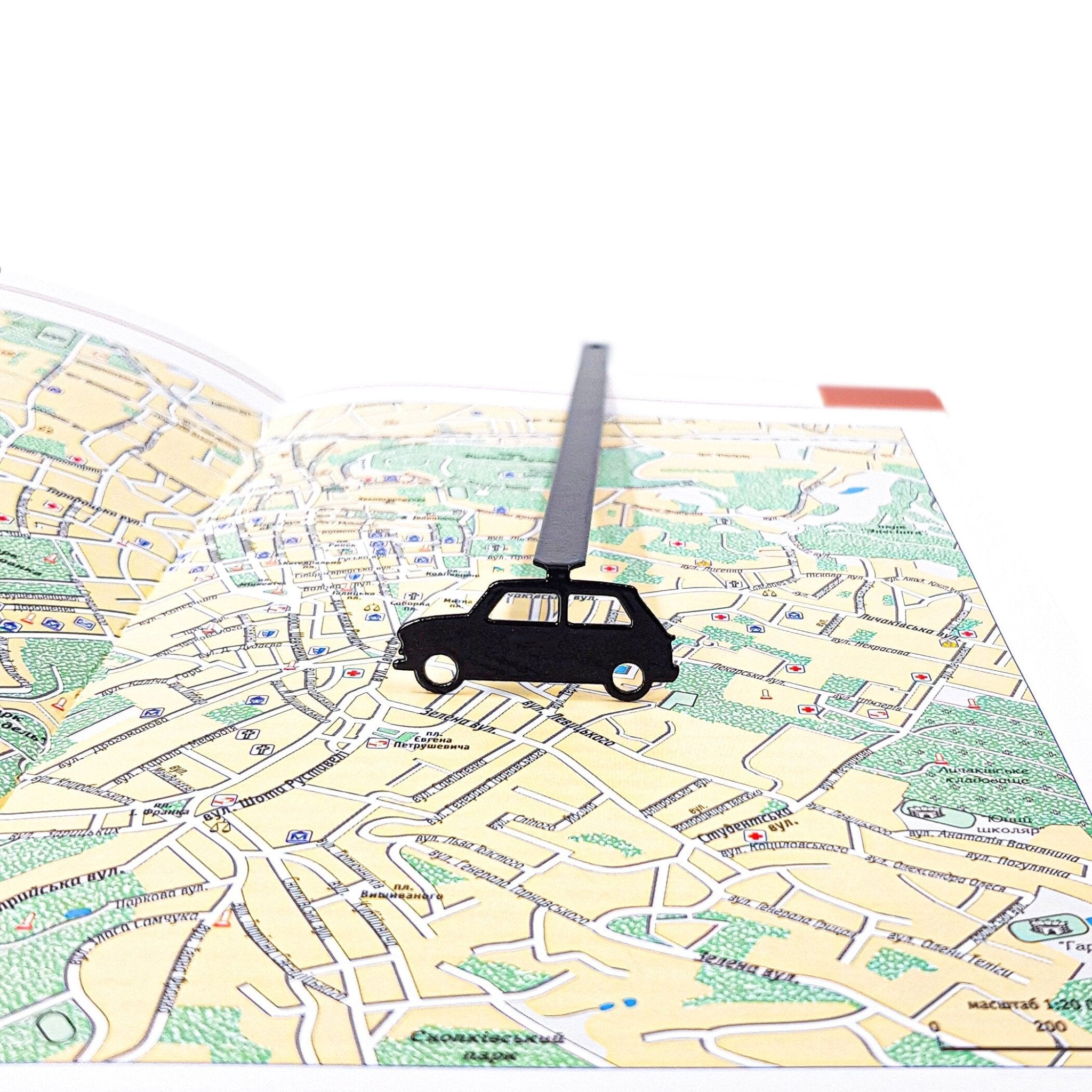Bookmark "Small Black Car". - Atelier Article