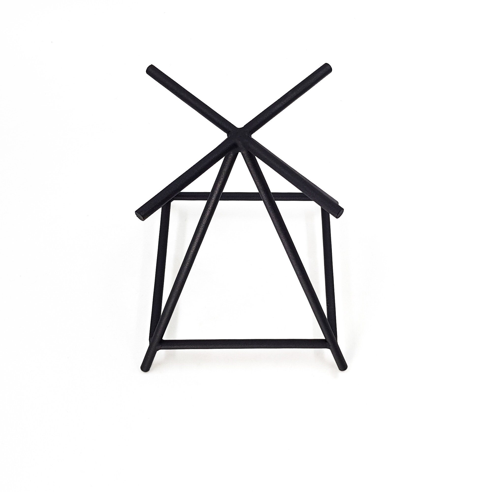 Classical Modern and Simple Firepit Log Holder Heavy Metal Accessory for Cozy Fire Camps - Atelier Article