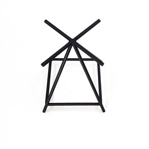 Classical Modern and Simple Firepit Log Holder Heavy Metal Accessory for Cozy Fire Camps - Atelier Article