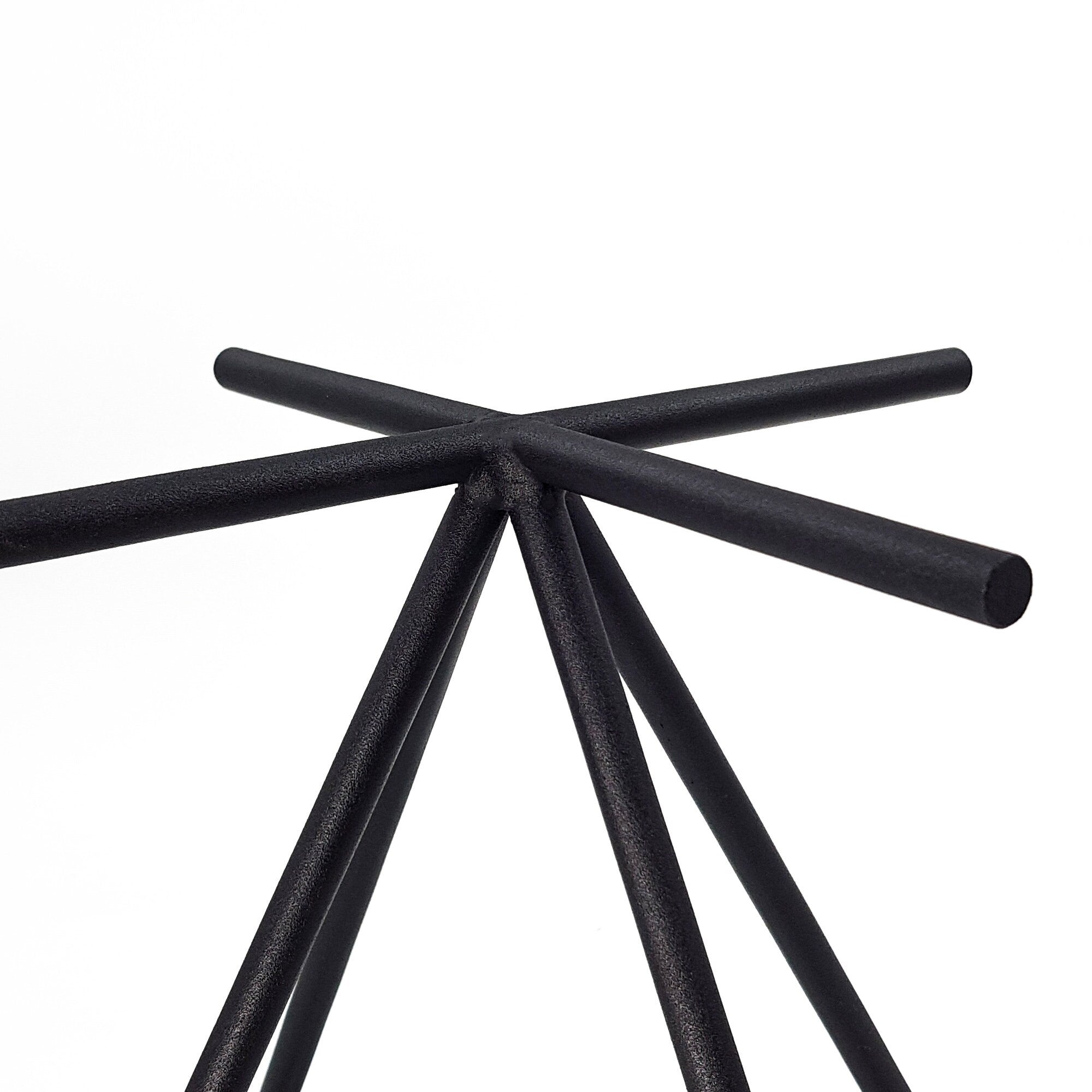 Classical Modern and Simple Firepit Log Holder Heavy Metal Accessory for Cozy Fire Camps - Atelier Article