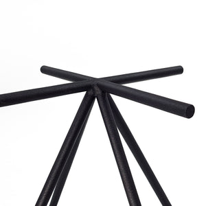 Classical Modern and Simple Firepit Log Holder Heavy Metal Accessory for Cozy Fire Camps - Atelier Article