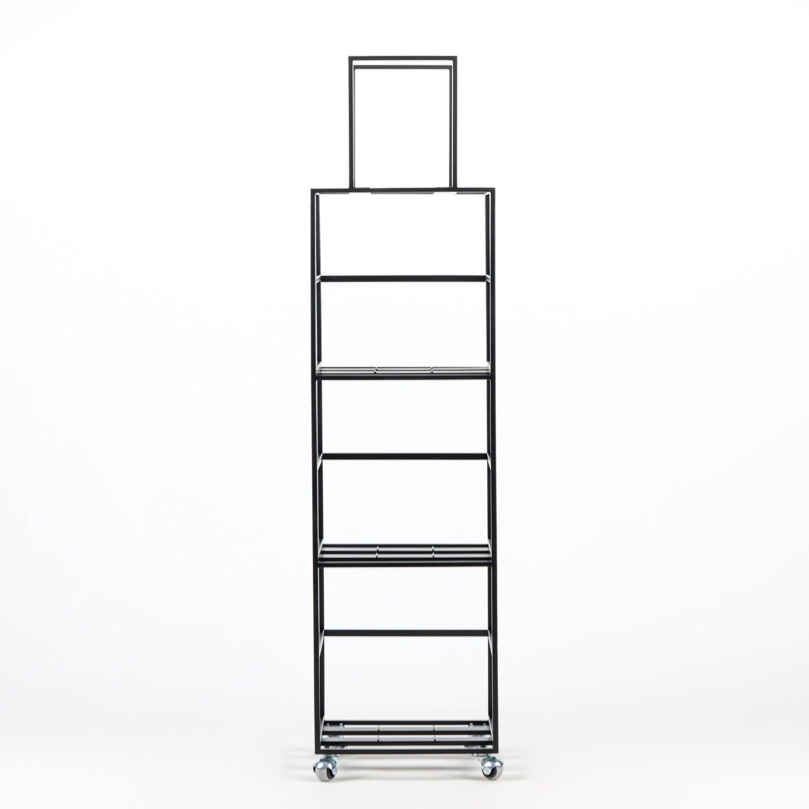 Four-Tier All-Metal Vinyl Record Stand – Holds 240+ LPs - Atelier Article