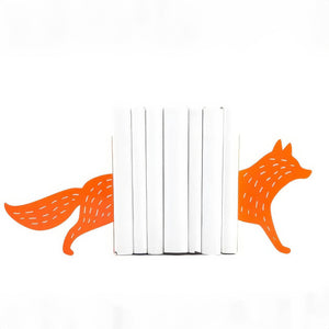 Fox Metal Bookends