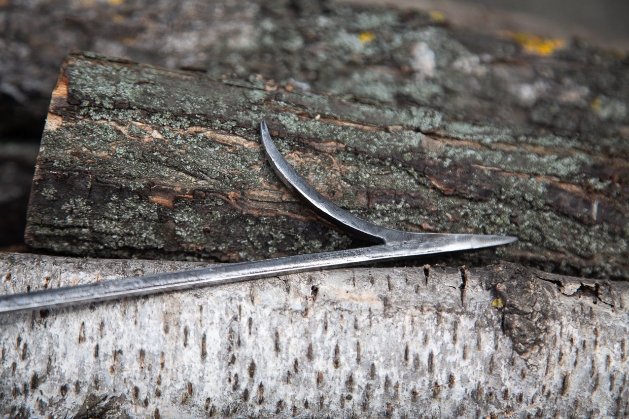 Hand Welded Iron Log Holder for Indoor or Outdoor Firewood Storage - Durable and Stylish - Atelier Article