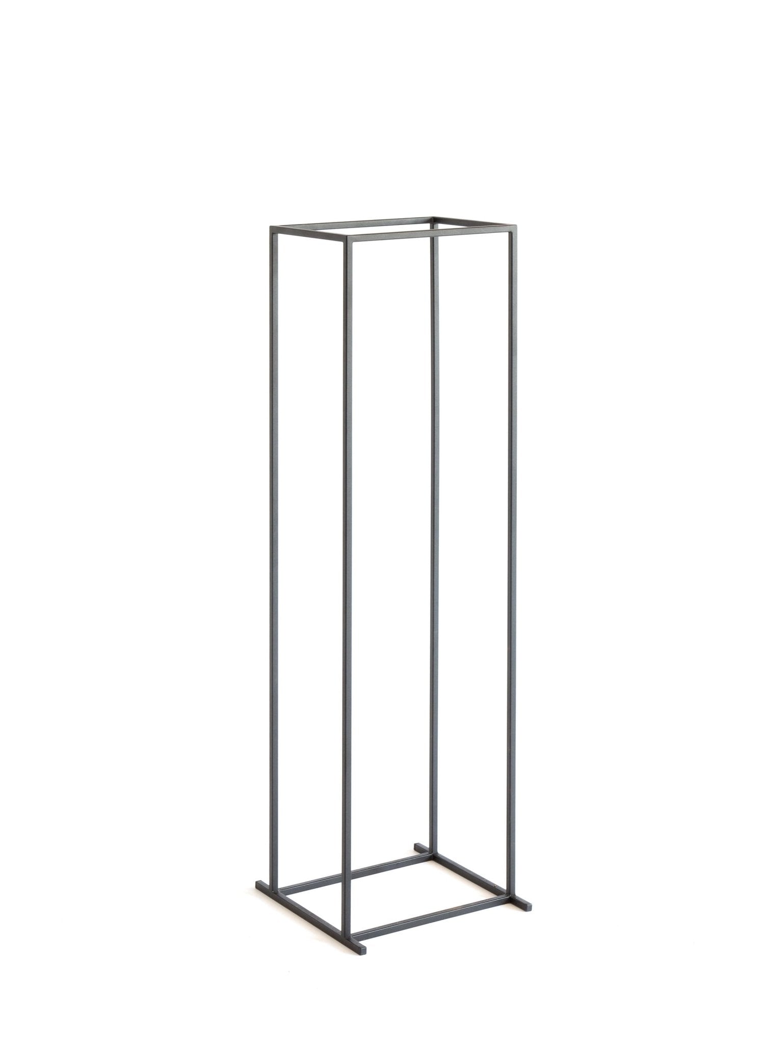 Hand-Welded Iron Log Holder – Slim Firewood Storage for Indoors/Outdoors - Atelier Article