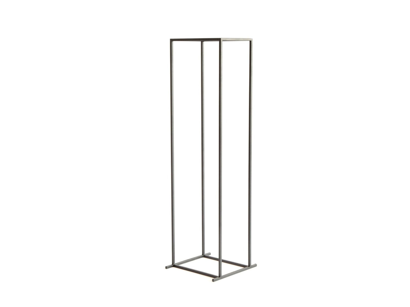 Hand-Welded Iron Log Holder – Slim Firewood Storage for Indoors/Outdoors - Atelier Article