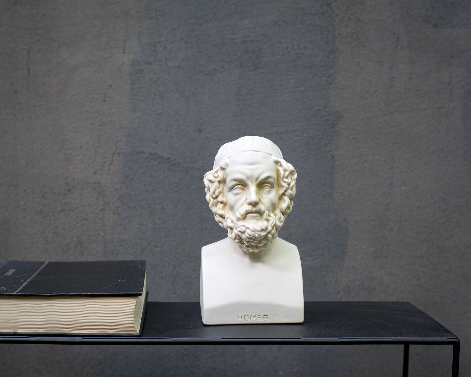 Homer and Aristotle Plaster Bookends - Atelier Article