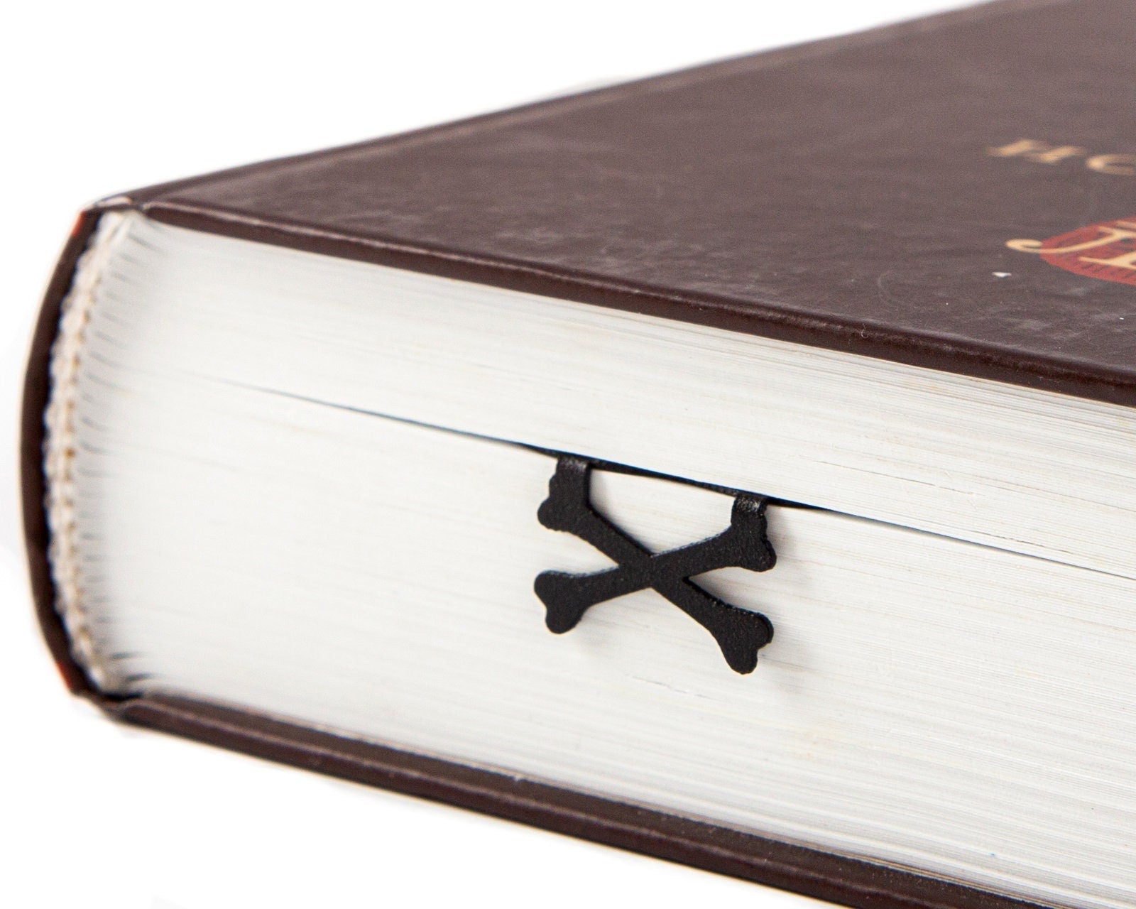 Horror Metal Bookmark "Skull". - Atelier Article